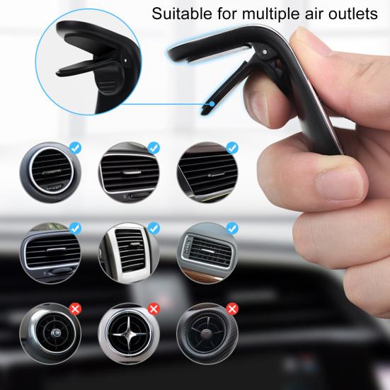 Magnetic Mobile Phone Stand Easy to Install 360-Degree Rotatable Car Phone Mount Wide Compatibility Cellphone Holder