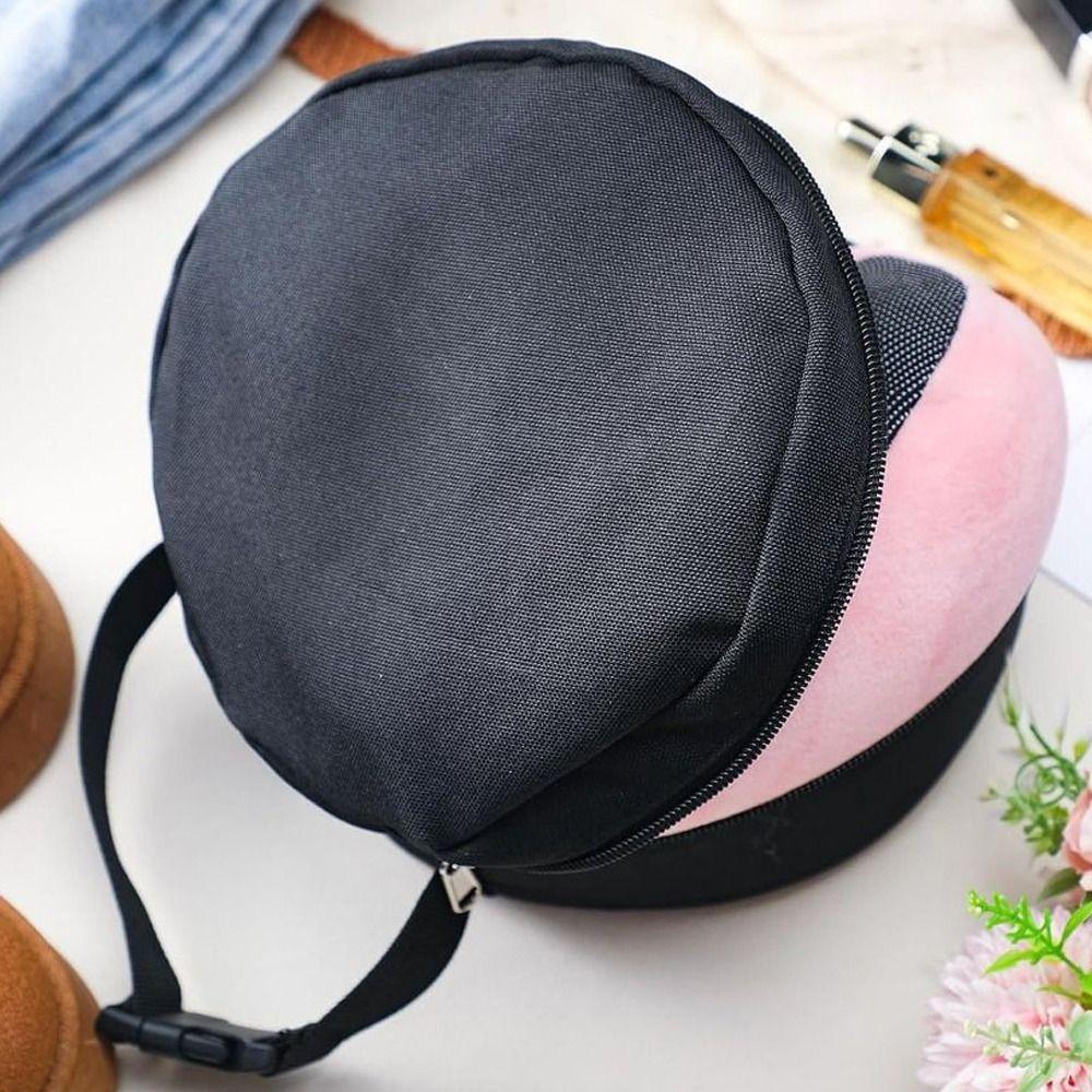 Cestovní polštářek na krk s rychloupínací přezkou Taška 600D Oxford Tkanina Pouzdro na přenášení Kempování