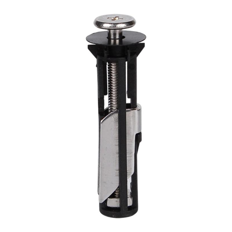 Toilet Seat Fastener Set Waterproof Stainless Steel Mounting Bolts with Expansion Sleeves and Washers, 2 Piece Set for Bathroom Repair