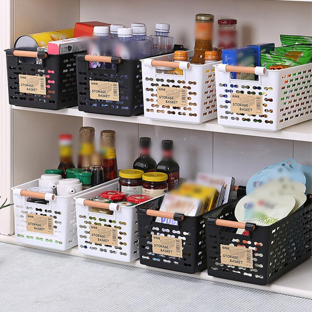 Fruit Basket Organiser Box Vegetable Plastic Office Kitchen Pharmacy Studio Baskets Home Rattan Basket Organizer