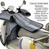 Double-sided Waterproof Motorcycle Windscreen Cover Waterproof Leg Warmer  Autumn and Winter