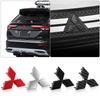 1Pcs Car Front Hood Emblem Decoration Rear Trunk Badge For Outlander Lancer 10 9 ASX RALLIART Eclipse L200 Pajero