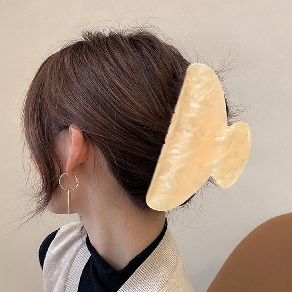 Stylish Acrylic Hair Claw Clip For Women Girl Strong Hold Hair Grip for Various Occasion and Outfit Hair Decoration