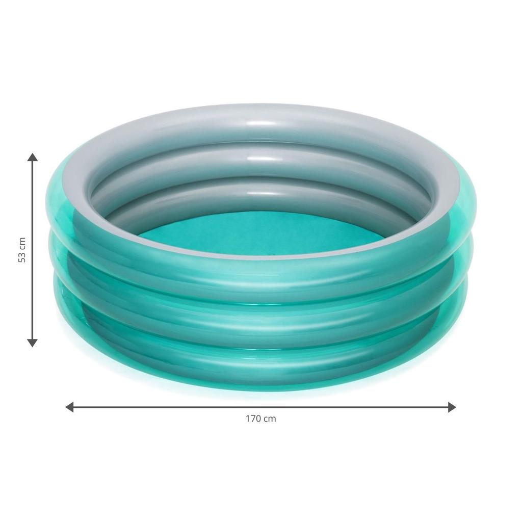 Metallic Inflatable Pool Diam 170 Xh 53 Cm