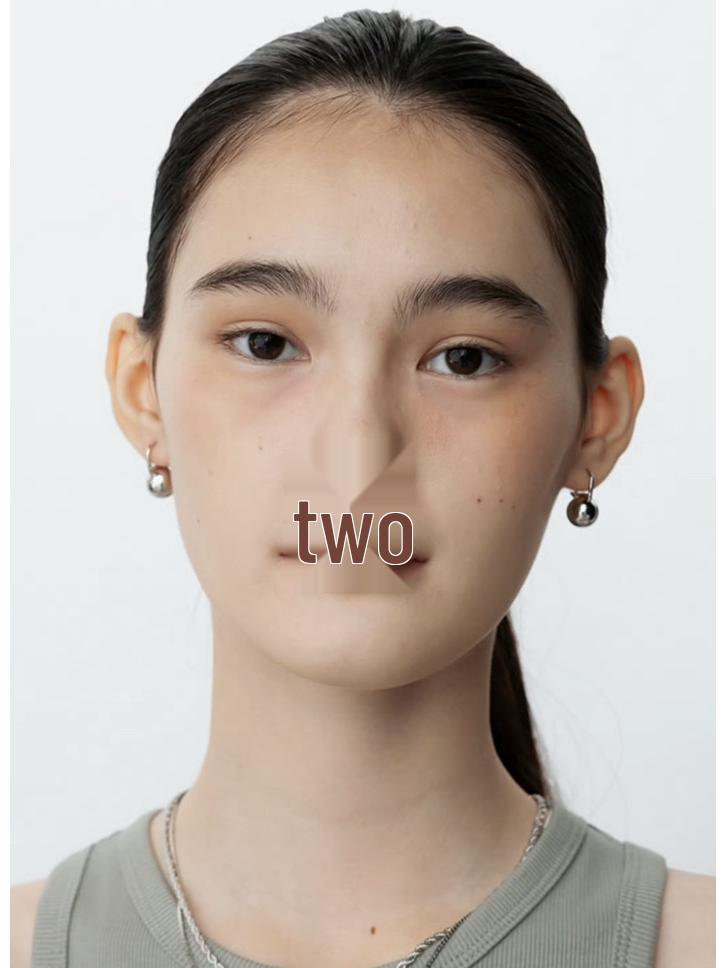 Boucles d'oreilles clous boule en métal style blogueuse coréenne – Design rond petit à la mode or et argent