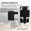 Weatherproofed Double Opening Barn Latches Heavy Type Metal Locking Bolts Secure for Livestock Gate