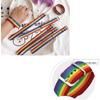 Pulsera de arcoíris Orgullo Gay LGBT Pulseras de reloj de arcoíris ajustables Pulsera Regalos LGBTQ para hombres y mujeres