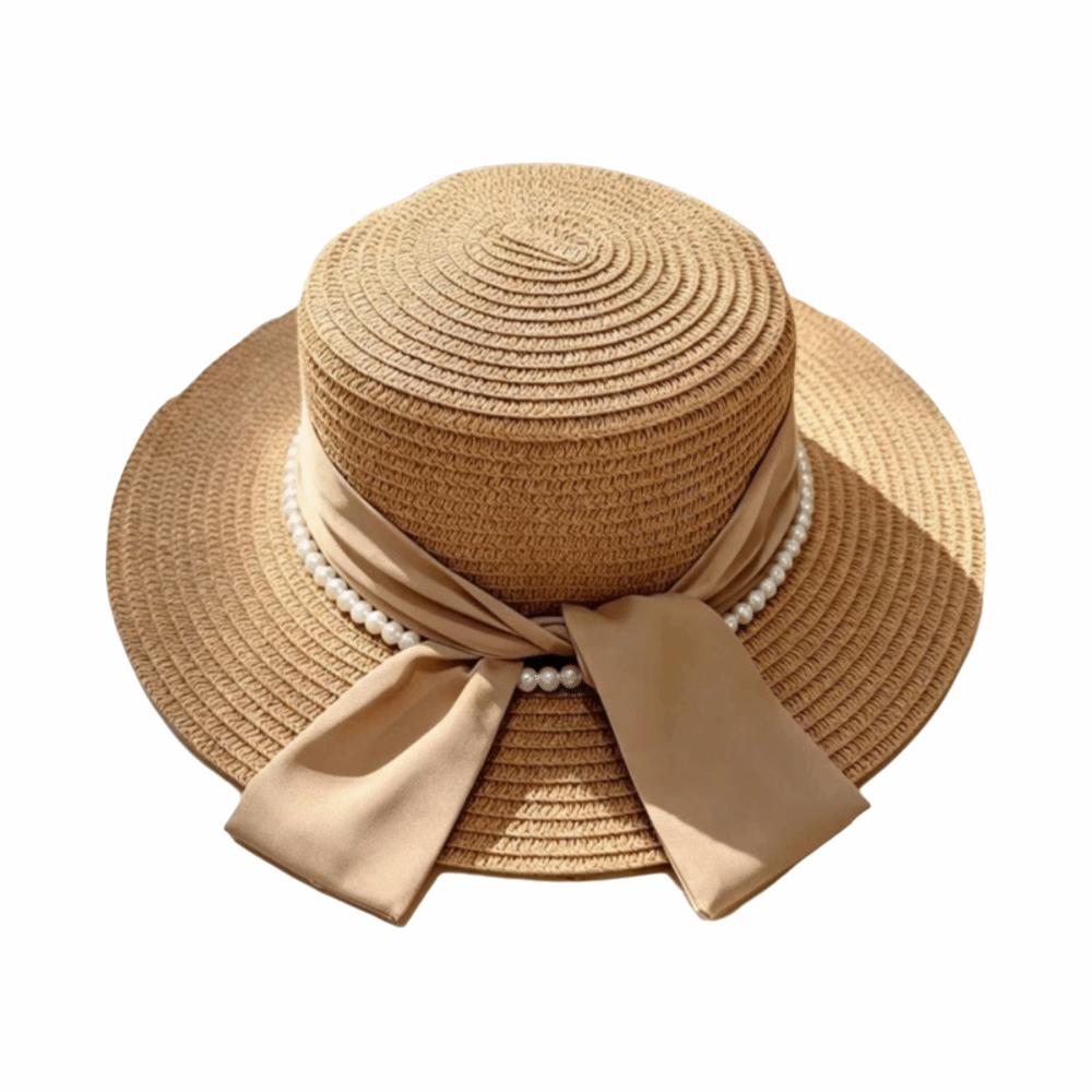 Silk Bow Bucket Hat Multicolor Beach Hat French Sun Visor Hat  Summer Outdoor