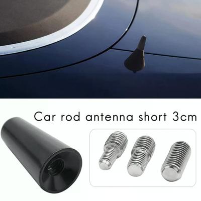 3Cm Antenna Roof Antenna Short Pole Antenna Car Pole Antenna Short Adapter Radio Foot