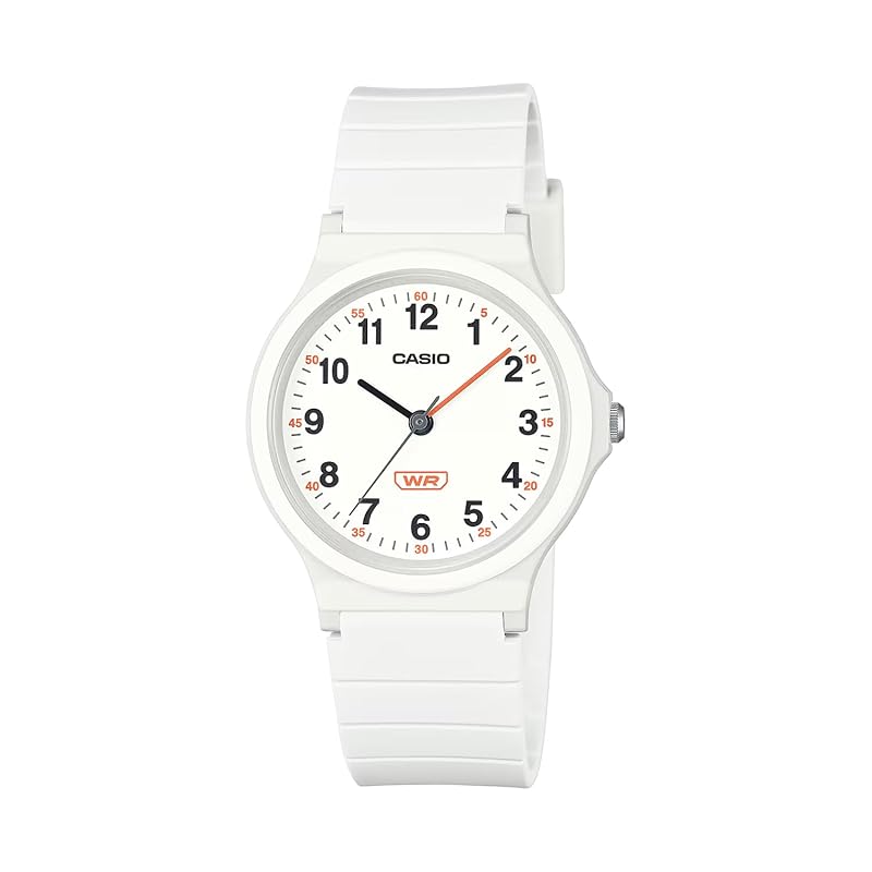 

[Casio] CASIO analog ladies kids watch Chipkashi cheap casio LQ-24B-7B biomass plastic band white overseas model [product]
