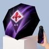 Fiorentina FC Mini 5 Fold Pocket Umbrella Compact Lightweight Anti UV Rain Sun Protection Umbrella Portable Travel Umbrella