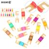 2 Stück Beschichtete Stecker Auto-Sicherungen Mini Auto-Audio-Sicherung 20A 30A 40A 50A 60A 70A 80A 100A 120A 125A 150A 175A 200A 32V Auto-Sicherung