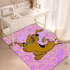Halloween cartoon comedy adventure movie Scooby-Doo carpet is suitable for living room and bedroom doormats office balcony decorative carpet V14