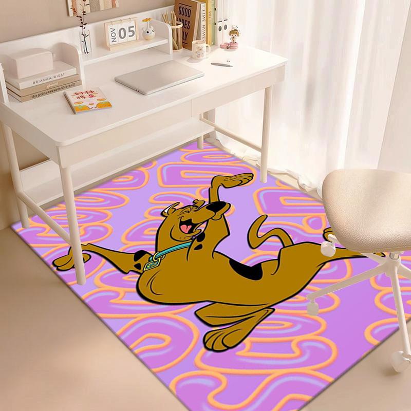 Halloween cartoon comedy adventure movie Scooby-Doo carpet is suitable for living room and bedroom doormats office balcony decorative carpet V14