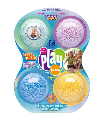 Learning Resources Clay Squeeze Play Foam Authentic Classic, 4-Pack, EI1900,