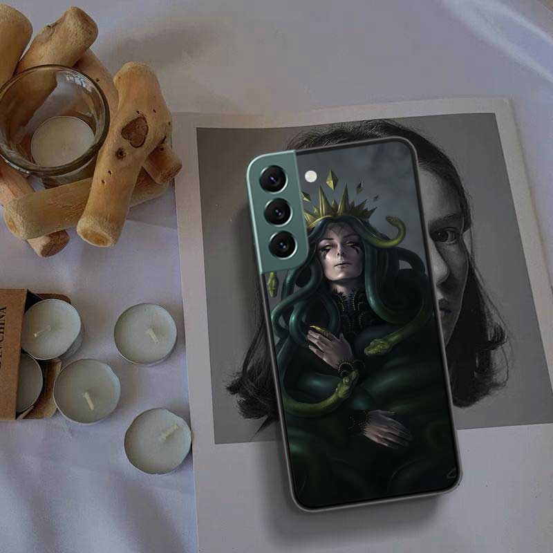 Custodia per telefono Medusa nella mitologia greca antica Per Samsung A15 A25 A35 A55 Galaxy A70S A50S A30S A30 A40 A71 A51 A41 A31 A21 A11 A