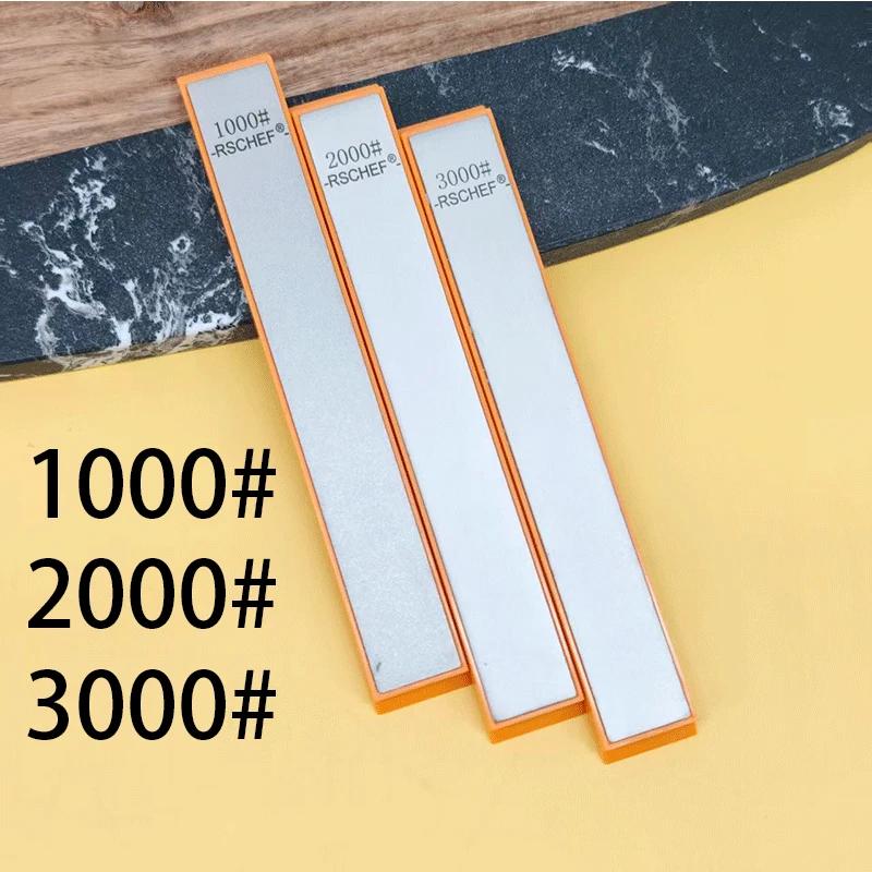 RSCHEF New Orange Base Diamond Whetstone for Knife Sharpener Sharpening Stone Diamond Whetstone Honing Stones Oil Stone SET