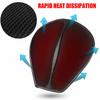 Motorcycle Comfort Mesh Seat Cushion Pillow Pad Pressure Relief Cover Universal