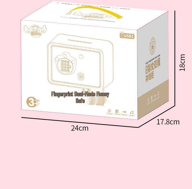 Children's Piggy Bank Cabinet 2026: Large Capacity, Password-Protected Savings Box for Girls