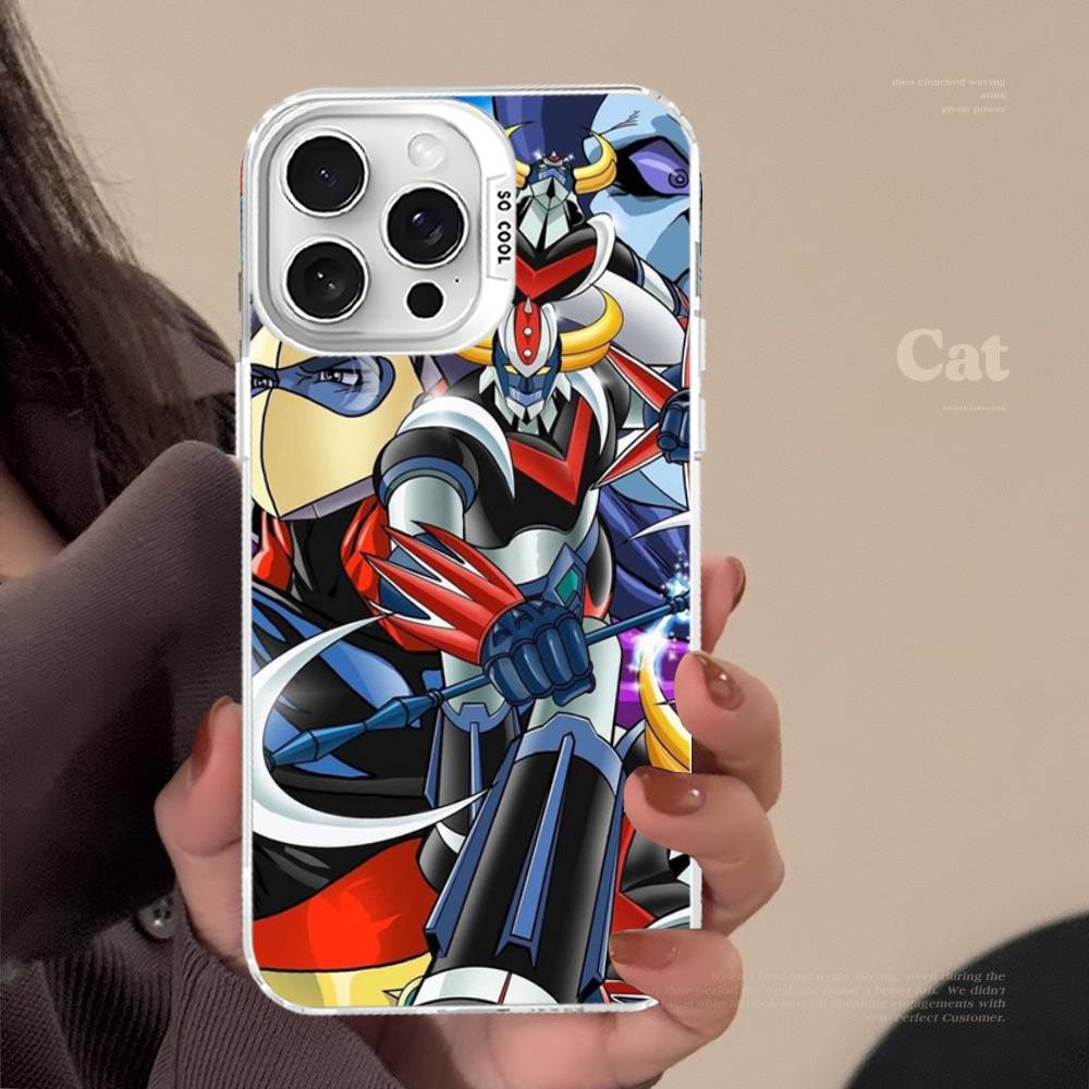 

UFO R-Robot G-Goldorak Phone Case For IPhone 17 16 15 14 13 12 11 Pro Max Plus Pro Colorful Shell iPhone 15 plus