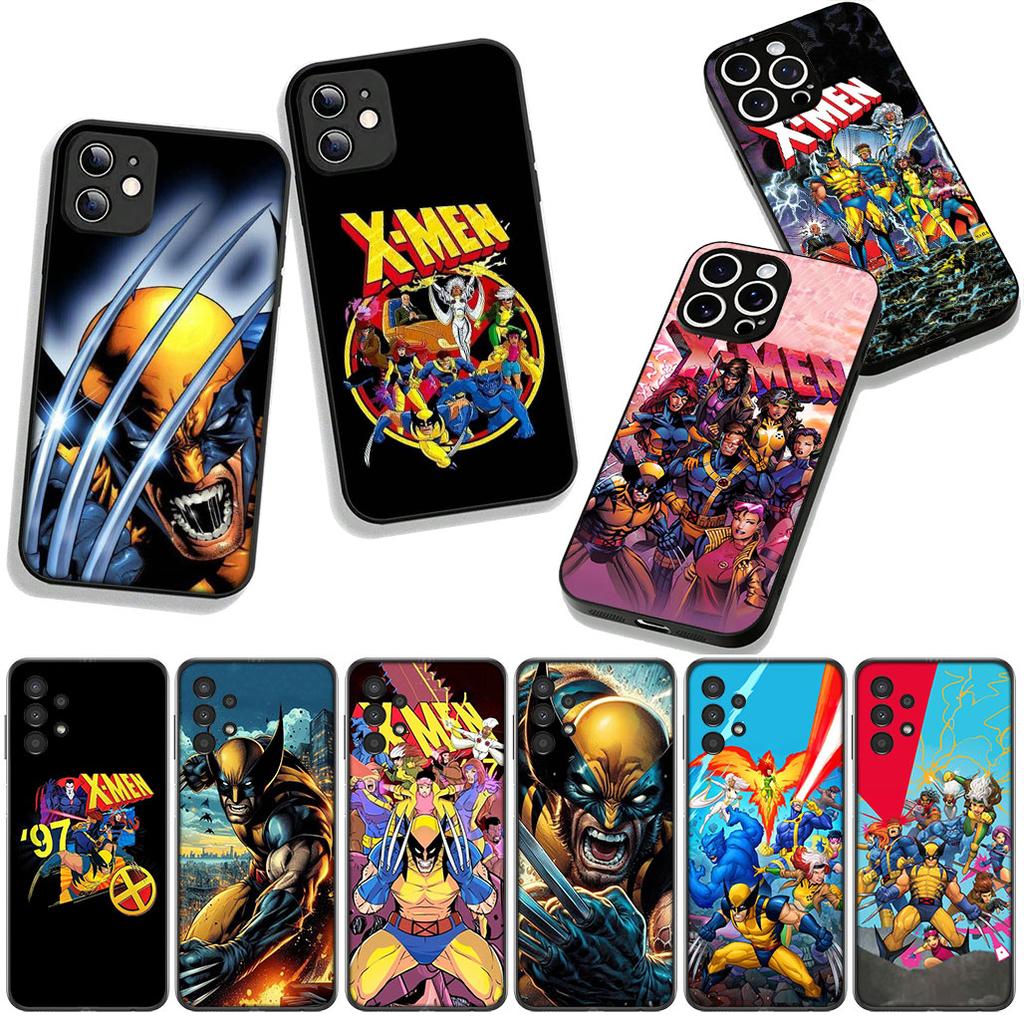 Cover Superhero X Men Wolverine Xmen for Samsung Galaxy A36 A17 A26 A07 A35 A54 A53 A13 A33 A34 S8 S9 S20 S21 FE S10 Plus Case