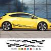 Car Side Vinyl Stickers Graphics Racing Sport Stripes Decals For Vauxhall Adam Astra Viva Corsa Auto Tuning DIY Accessories
