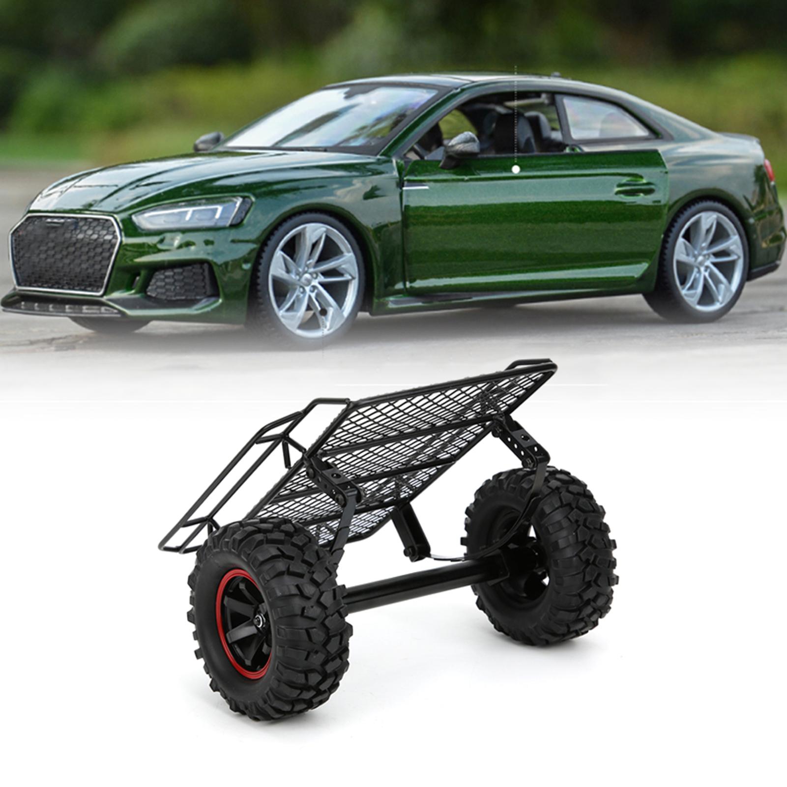 

Metal Model Car Small Trailer Fit for Traxxas TRX4/Axial SCX10 RC4WD D90 CC01 1/10 RC Truck