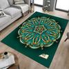 1PC Mandala Pattern Extra Large Non Slip Floor Carpet, Office, Family, Studio   Large Area Rug Indoor Rugs, Bold Statement Piece