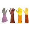 1 Pair Gardening Glove Anti-scratch Effective Faux Leather Practical Heat-resistant Protective Glove for Planting