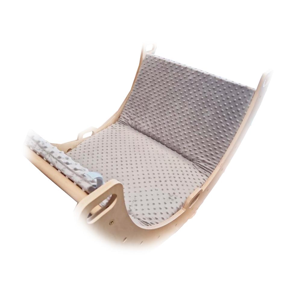 rocking blanket XXL without velcro light grey