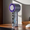 Handheld Fan Rechargeable Portable Hand Fan Personal Cooling LED Display 100 Speeds Rechargeable Air Cooler For Women Kids