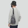 Unisex Chest Bag Simple Storage Bag Lightweight Travel Small Backpack Crossbody Bag Fashion Casual Single Should Bags