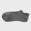 SOCKS THE LANGUAGE Floor Cushion Ankle Socks (Charcoal)