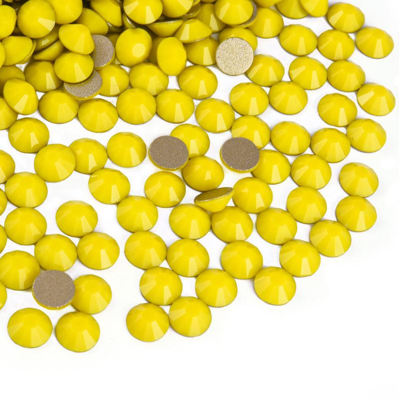 Glass Gold Bottom Flat Bottom Drill, Nail Drill Sticker Diamond Jewelry Diy Mobile Phone Case Nail Rhinestone Decorative Accessories Accessories