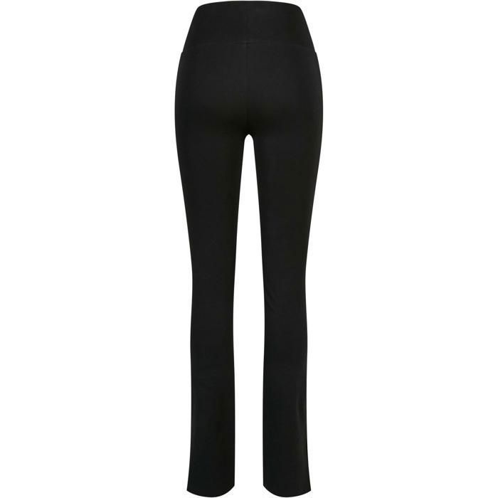 Women's Urban Classics GT High-Waisted Split Leggings - Black - 4XL