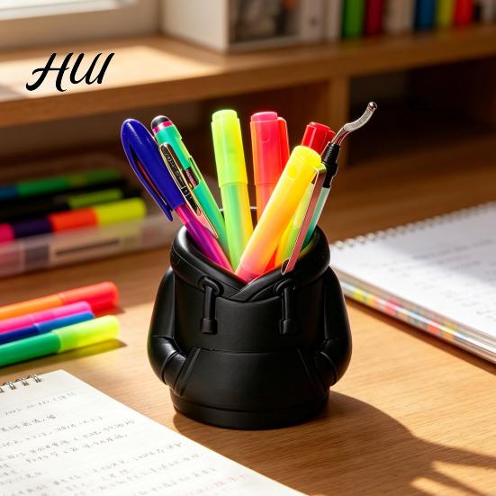 Cute Desk Accessory Hoodie-shaped Pen Holder 3D Sweatshirt Large Capacity Organizer Scratch-resistant Fun Desktop Stationery Storage for Office Study