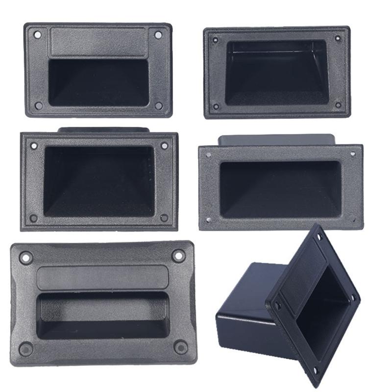 Convenient Recessed Speaker Handle Grasp Plastic Handle Grip Holder for Speaker Easy to Carry and Install Include Screws