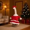 Classic Christmas Porch Goose Decoration Dress-up Shirt