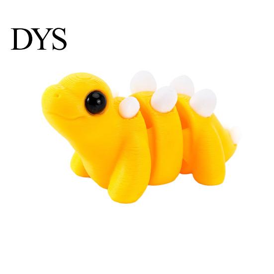 Mini Dinosaur Decoration 3D Printed Toy, Articulated Dino Action Figure, Figures Movable Joints Desktop Decoration, Party Favors Animal Collectible