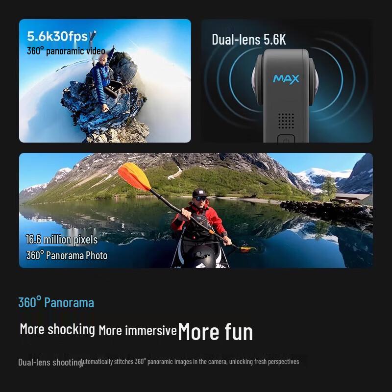 GoPro MAX 360-Degree Action Camera (CN version)
