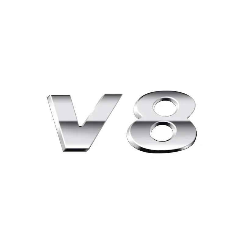 2026 Neu Für VOLKSWAGEN VW 1 Stück Chrom 3D ABS PASSAT TSI TDI V6 V8 Buchstaben Auto Heck Heckklappe Karosserie Seite Kotflügel Abzeichen Logo Emblem