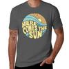 Here Comes The Sun Tshirt Casual Loose Fit Short Sleeve Tshirt