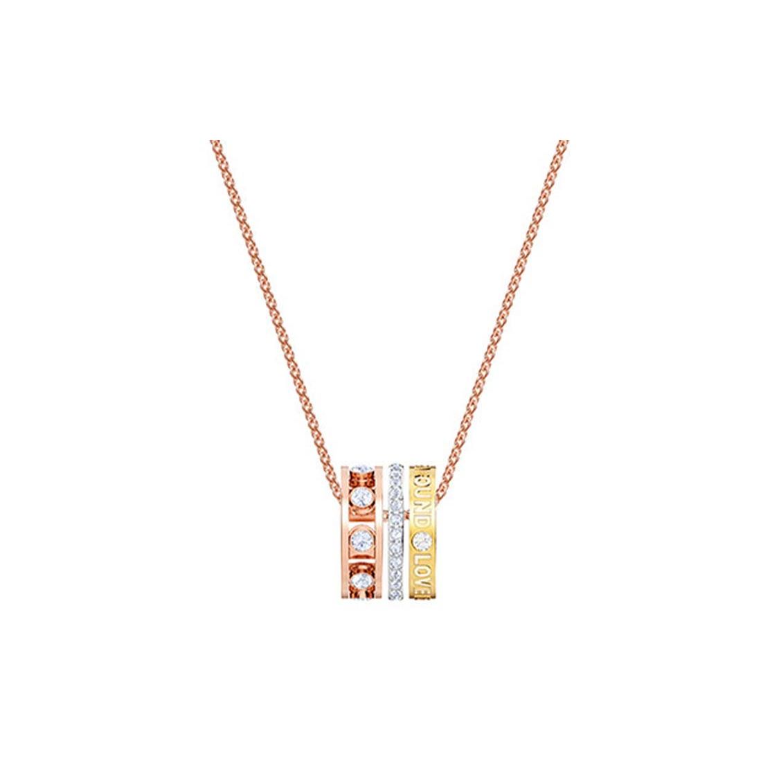 Swarovski Aamiration Three-In-One Ring Style Necklace Women necklaces 5412406 Box (Random Color)
