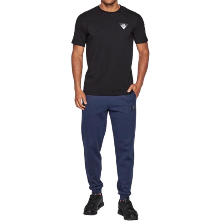Emporio Armani EA7 T Shirt Men's Black 6LPT30-PJQ9Z-1200