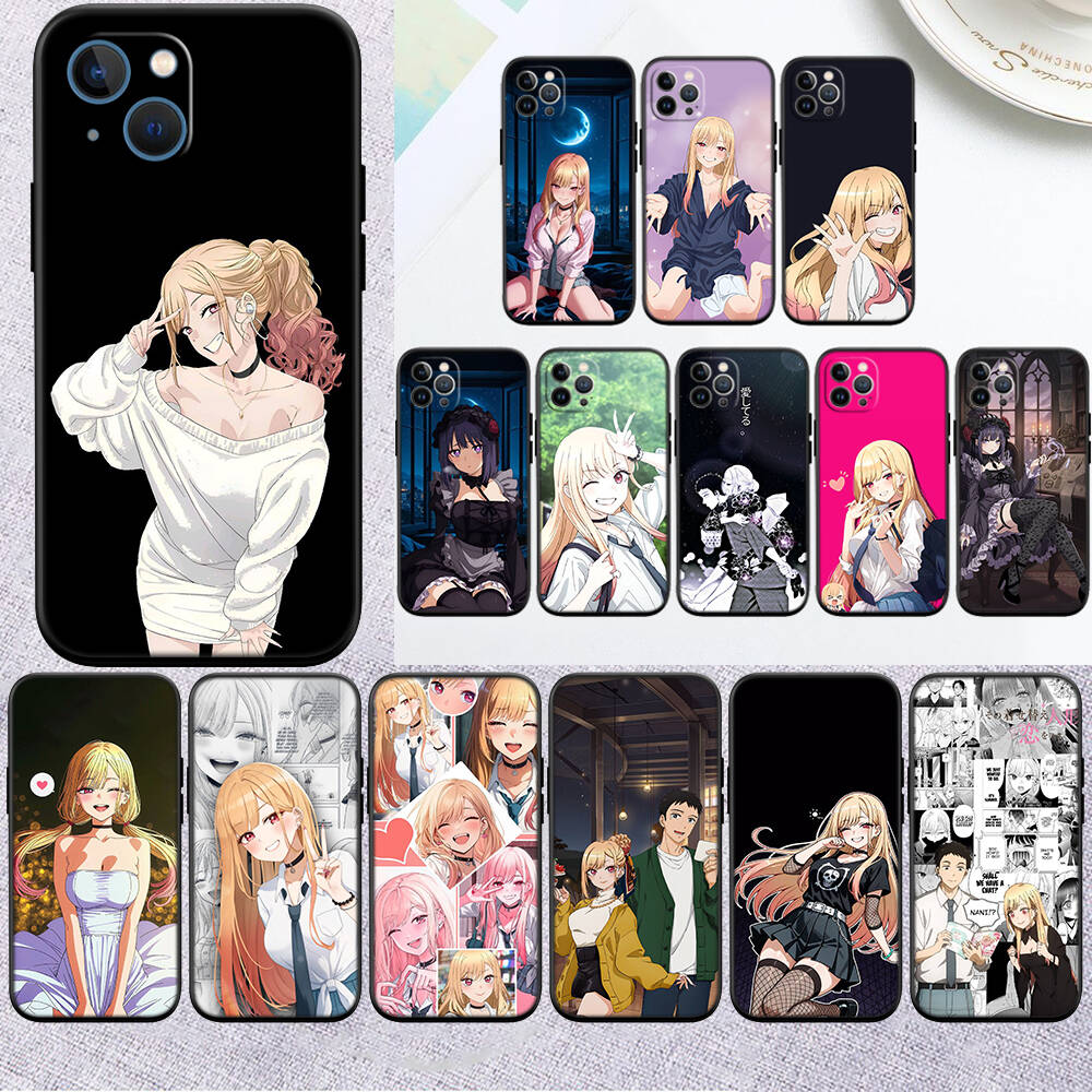 MH94 My Dress-Up Darling Phone Shell Case for iPhone 7 8 11 12 13 14 15 16 17 16E XS Pro Max XR X SE Air