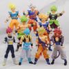 Dragon Ball Z Anime Action Figures - Goku Broly Vegeta Super Saiyan Forms 18cm PVC Model - Collectible Figurine Gift for Kids and Fans