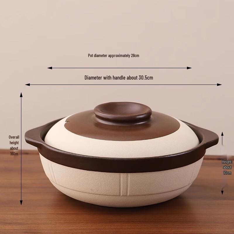 Traditional Terracotta Clay Pot & Charcoal Stove Set