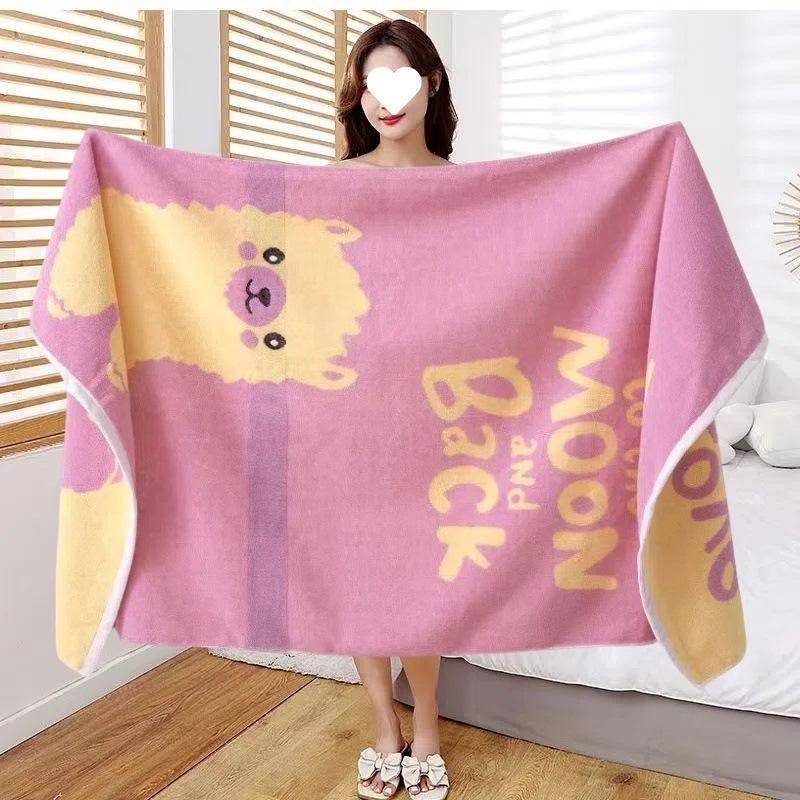 Premium All-Cotton Soft & Absorbent Bath Towel - Large Size for Adults and Kids