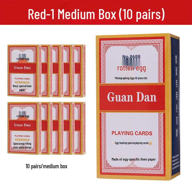 tAcplum Guandan Professional Playing Cards