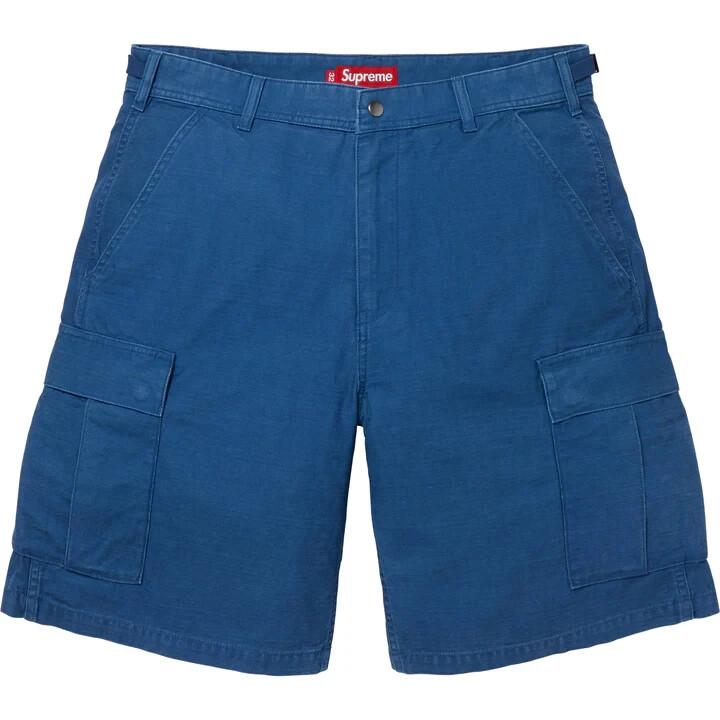 Supreme Cargo Short Washed Navy 30
